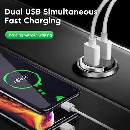 200W Dual USB Fast Car Charger