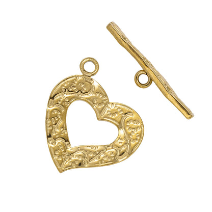 Premium Stainless Steel Toggle Clasps - 5 Sets