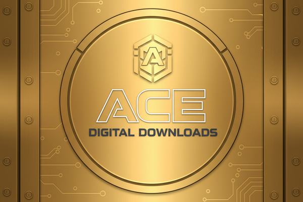 ACE Digital Downloads Gold Logo
