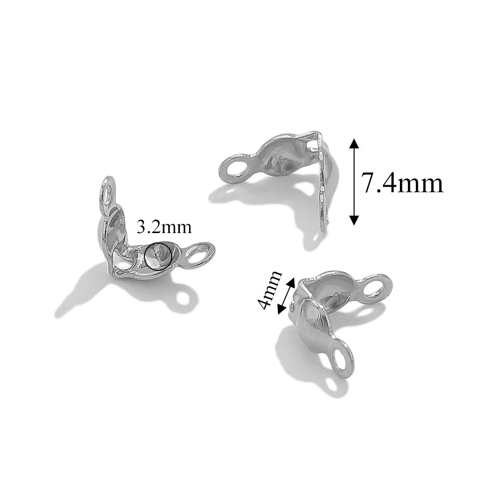 Gold Plated Jewelry Connectors - 50 Pieces