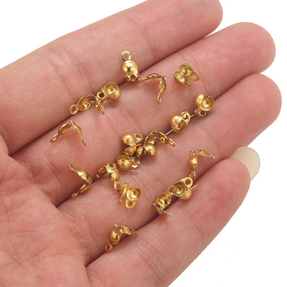 Gold Plated Jewelry Connectors - 50 Pieces